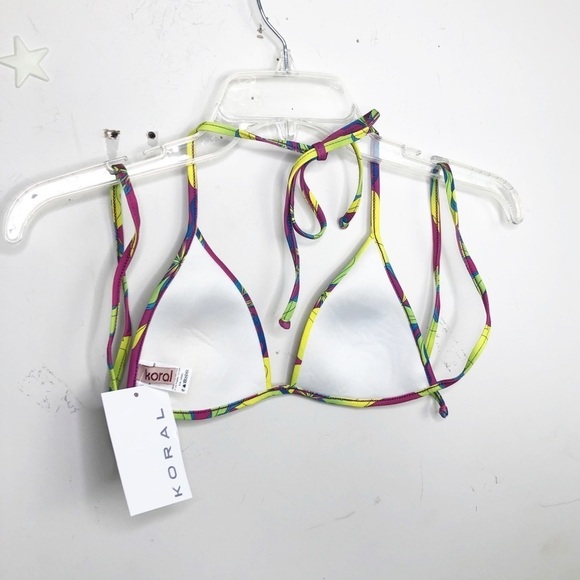 KORAL by llann Kugel floral bikini top - Picture 8 of 13